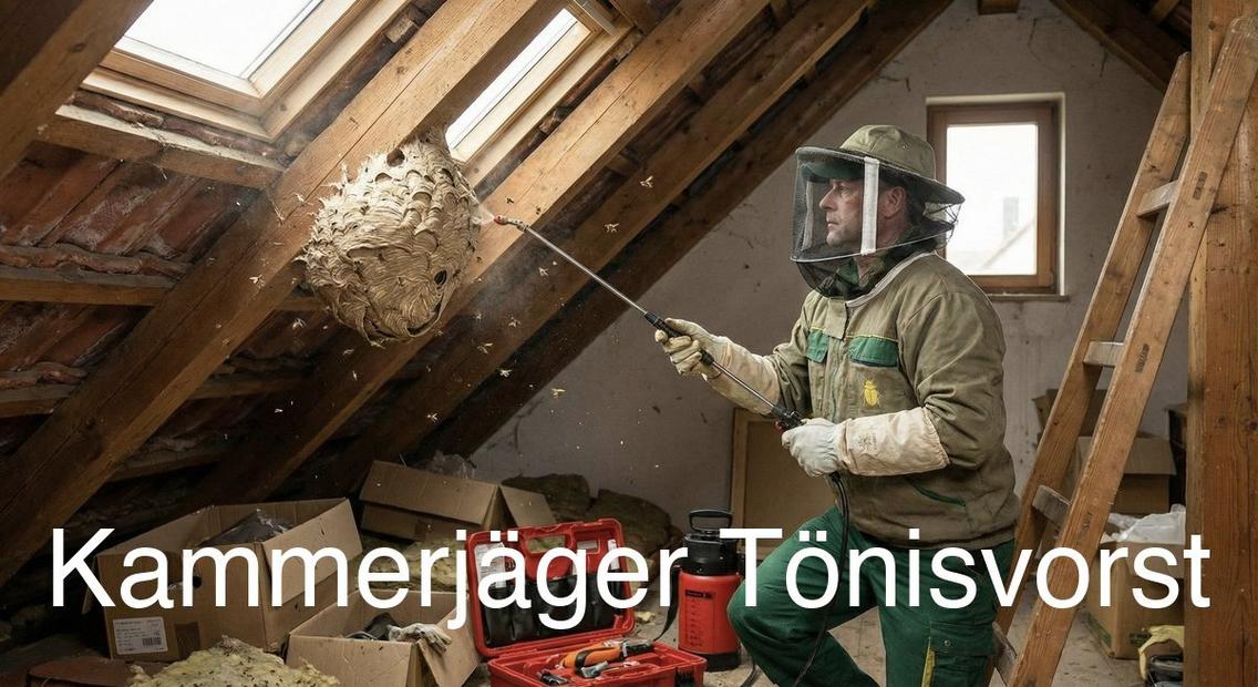 Typische Gebäudestrukturen in Tönisvorst in Tönisvorst: Kammerjäger Expertise