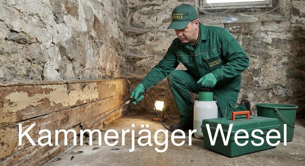 Typische Gebäudestrukturen in Wesel in Wesel: Kammerjäger Expertise