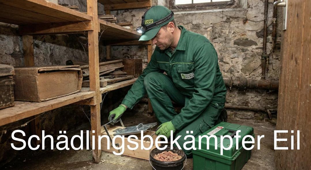 Häufige Schädlinge in Eil: Rattenbekämpfung, Mäusebekämpfung, Kakerlakenbekämpfung