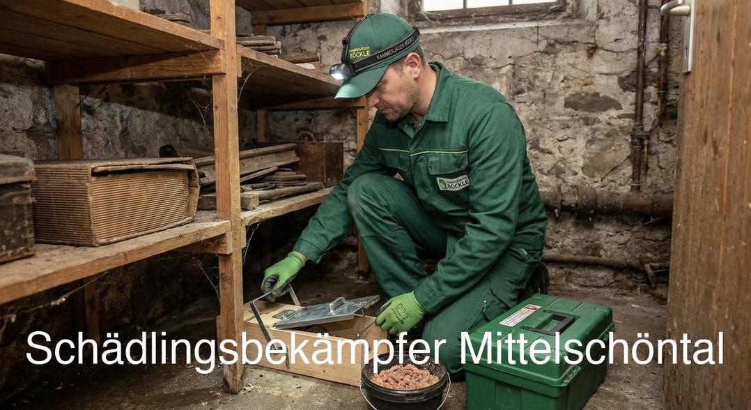 Häufige Schädlinge in Mittelschöntal: Rattenbekämpfung, Mäusebekämpfung, Kakerlakenbekämpfung