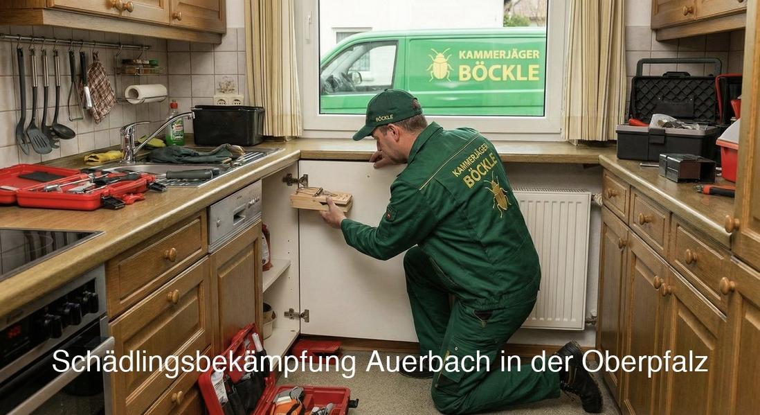 Kammerjäger Auerbach in der Oberpfalz: Professionelle Schädlingsbekämpfung mit Endoskop-Inspektion