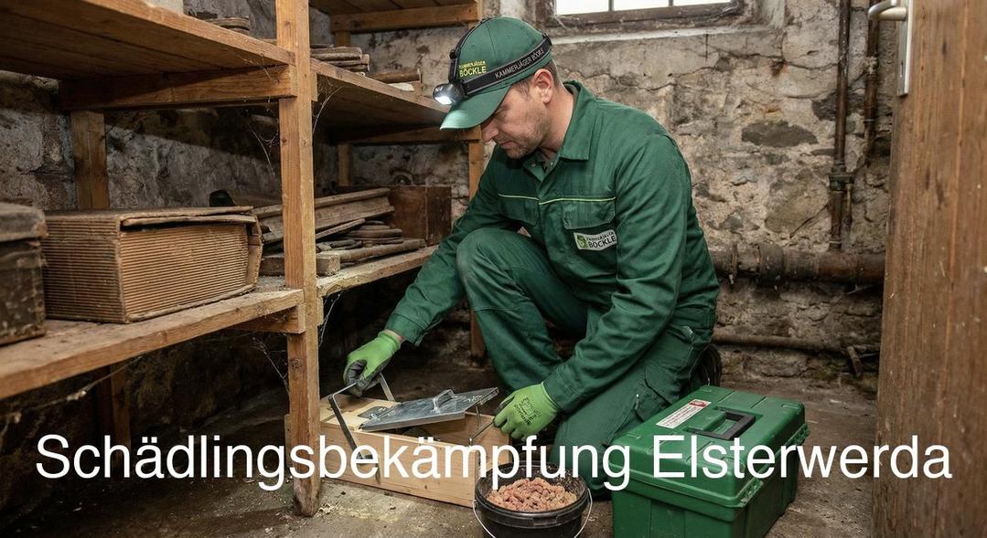 Kammerjäger Elsterwerda: Professionelle Schädlingsbekämpfung mit Endoskop-Inspektion