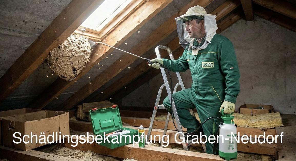 Kammerjäger Graben-Neudorf: Professionelle Schädlingsbekämpfung mit Endoskop-Inspektion