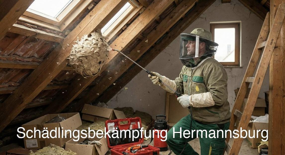 Kammerjäger Hermannsburg: Professionelle Schädlingsbekämpfung mit Endoskop-Inspektion