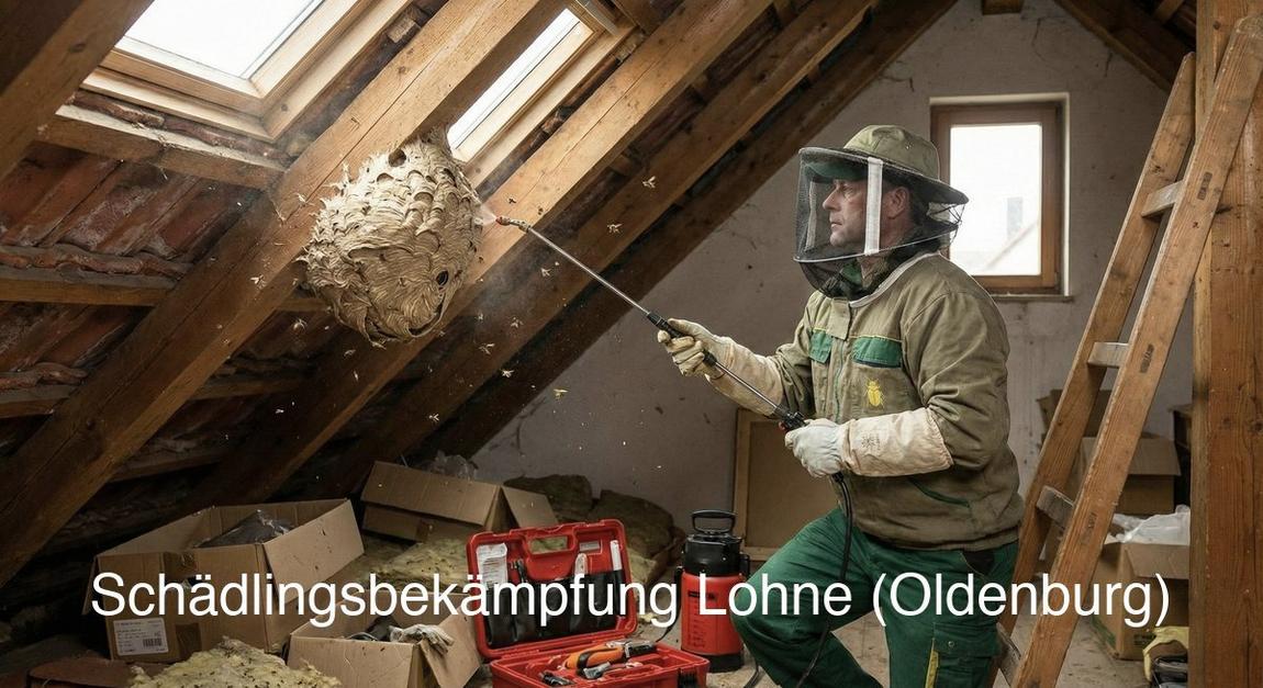 Kammerjäger Lohne (Oldenburg): Professionelle Schädlingsbekämpfung mit Endoskop-Inspektion