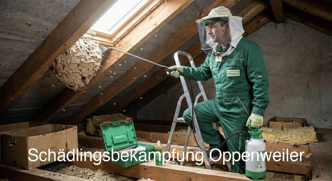 Kammerjäger Oppenweiler: Professionelle Schädlingsbekämpfung mit Endoskop-Inspektion