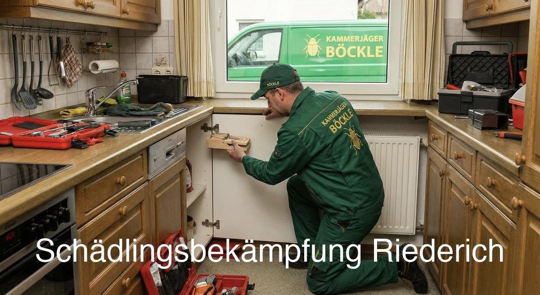 Kammerjäger Riederich: Professionelle Schädlingsbekämpfung mit Endoskop-Inspektion
